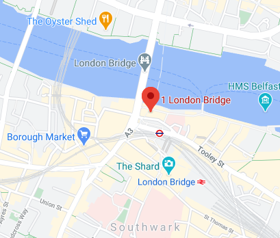 Google Map - 1 London Bridge
